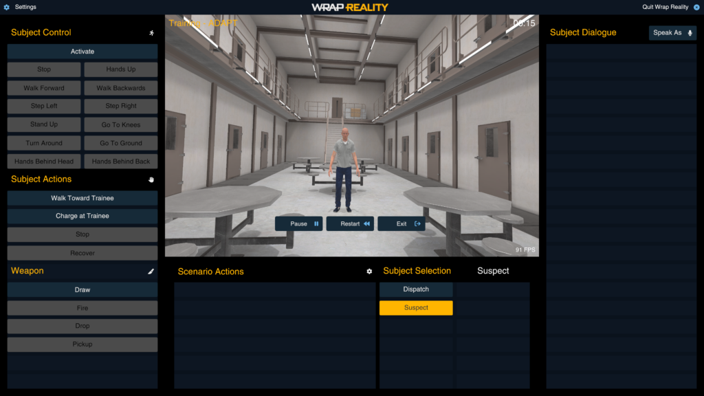 New VR scenarios for law enforcement training