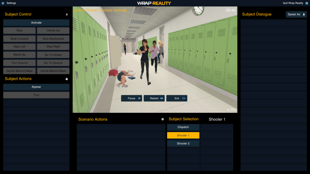 Active Threat - School Hallway