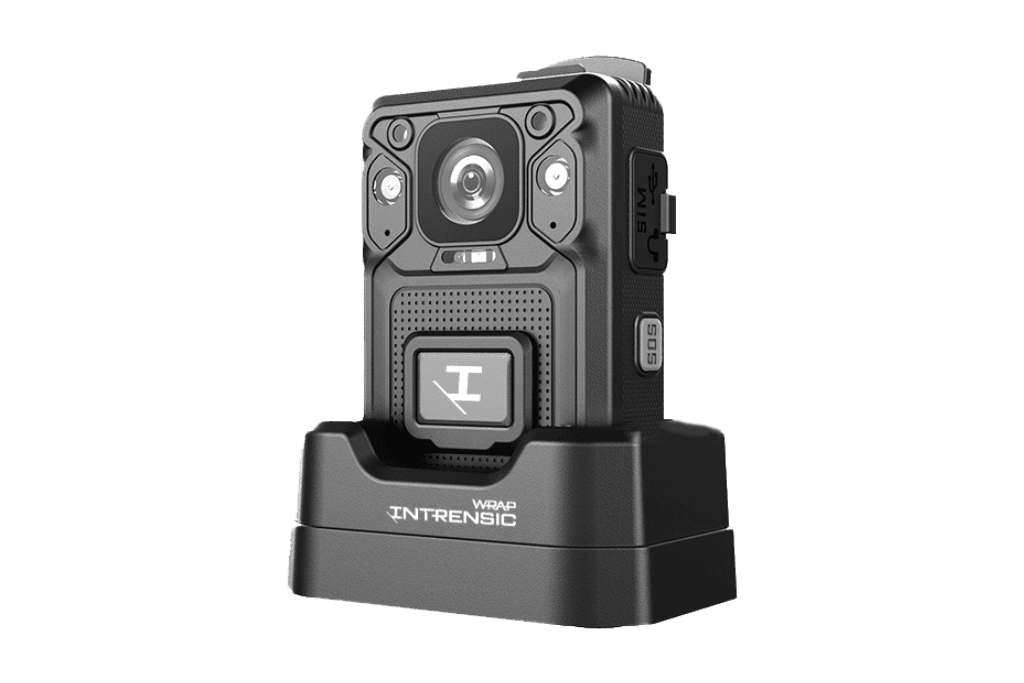 Wrap Intrensic Body Worn Camera with Dock